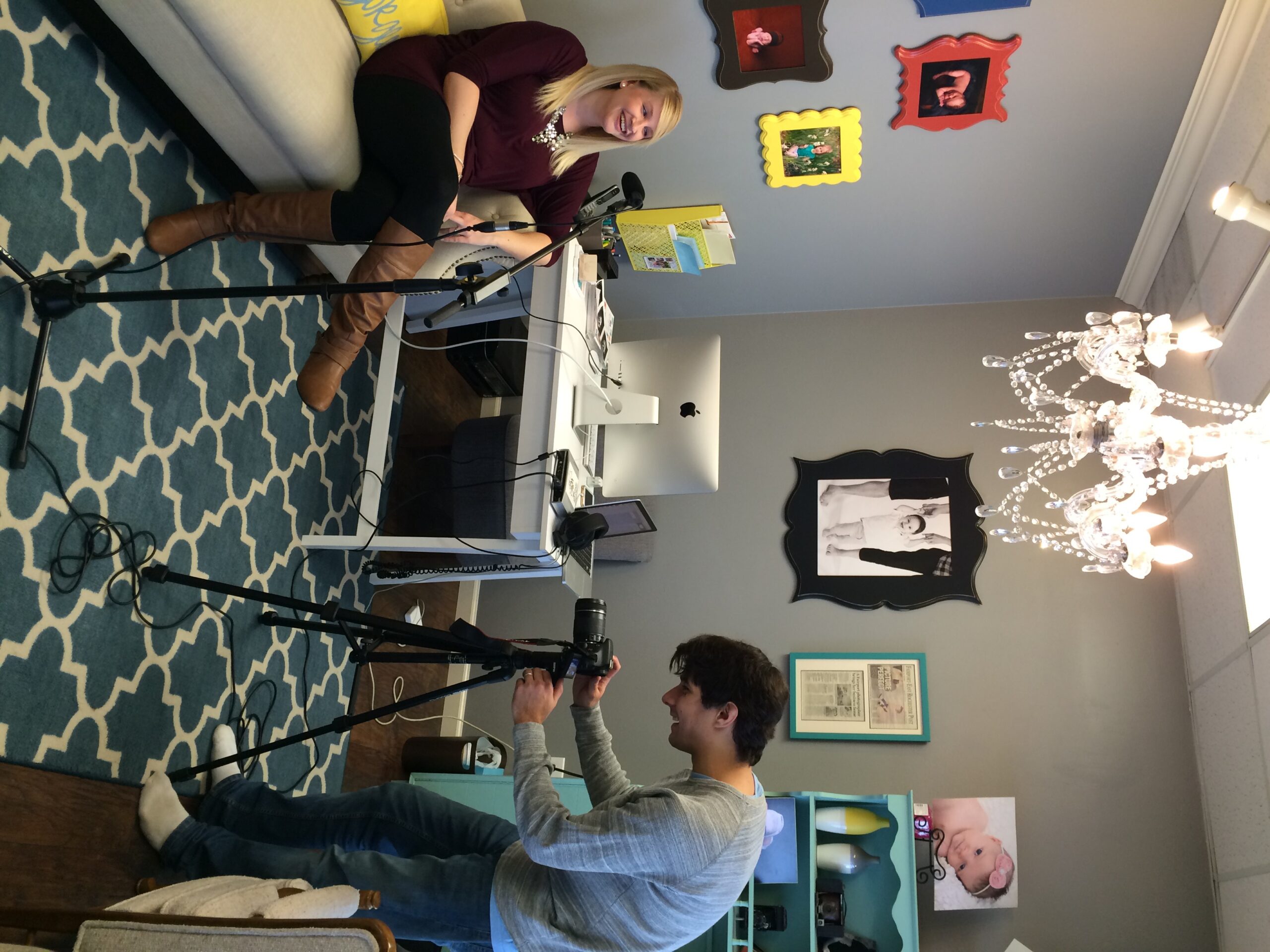 Recording the “inside a session” video